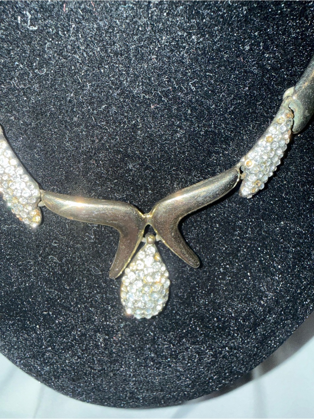 vintage 1980s statement necklace - Picture 2 of 4